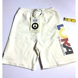 Madhappy LORA Cream Biker Shorts Size Extra Small XS Cycling Local Optimist NWT‎